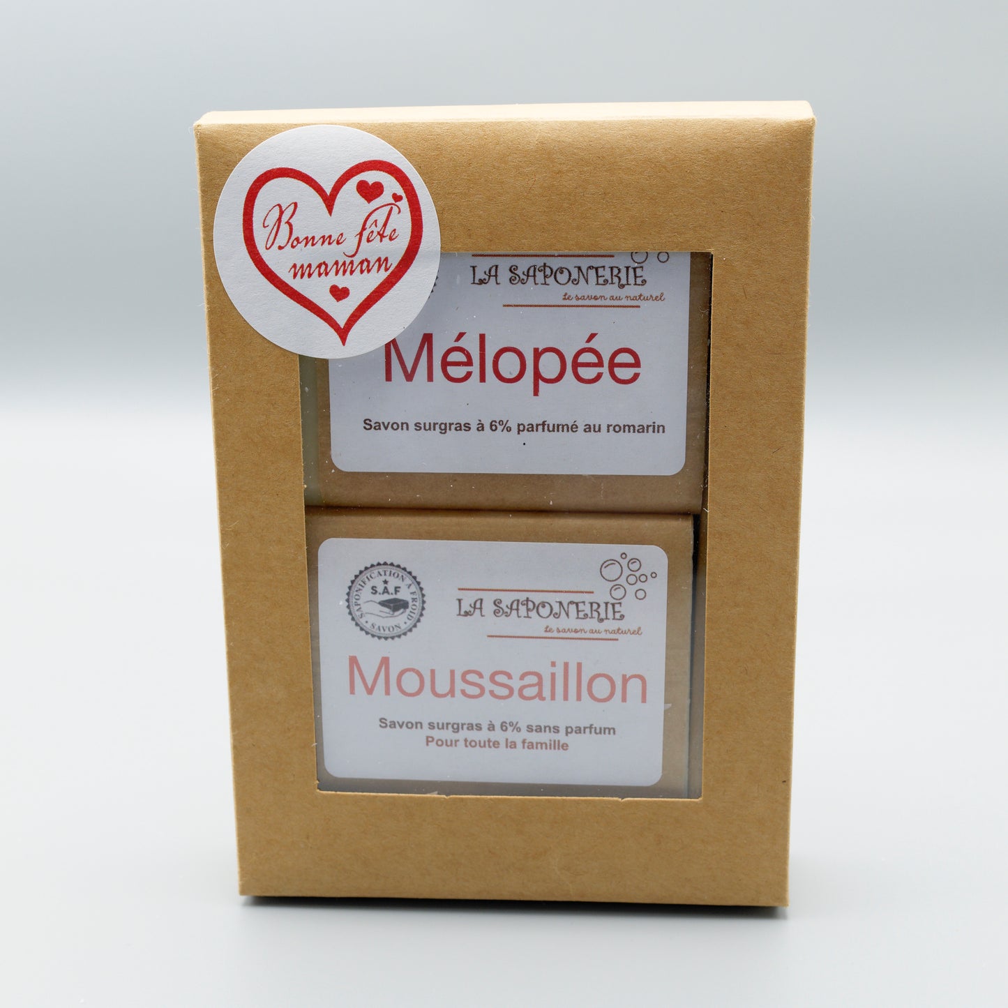 Coffret fête des mères 2 savons