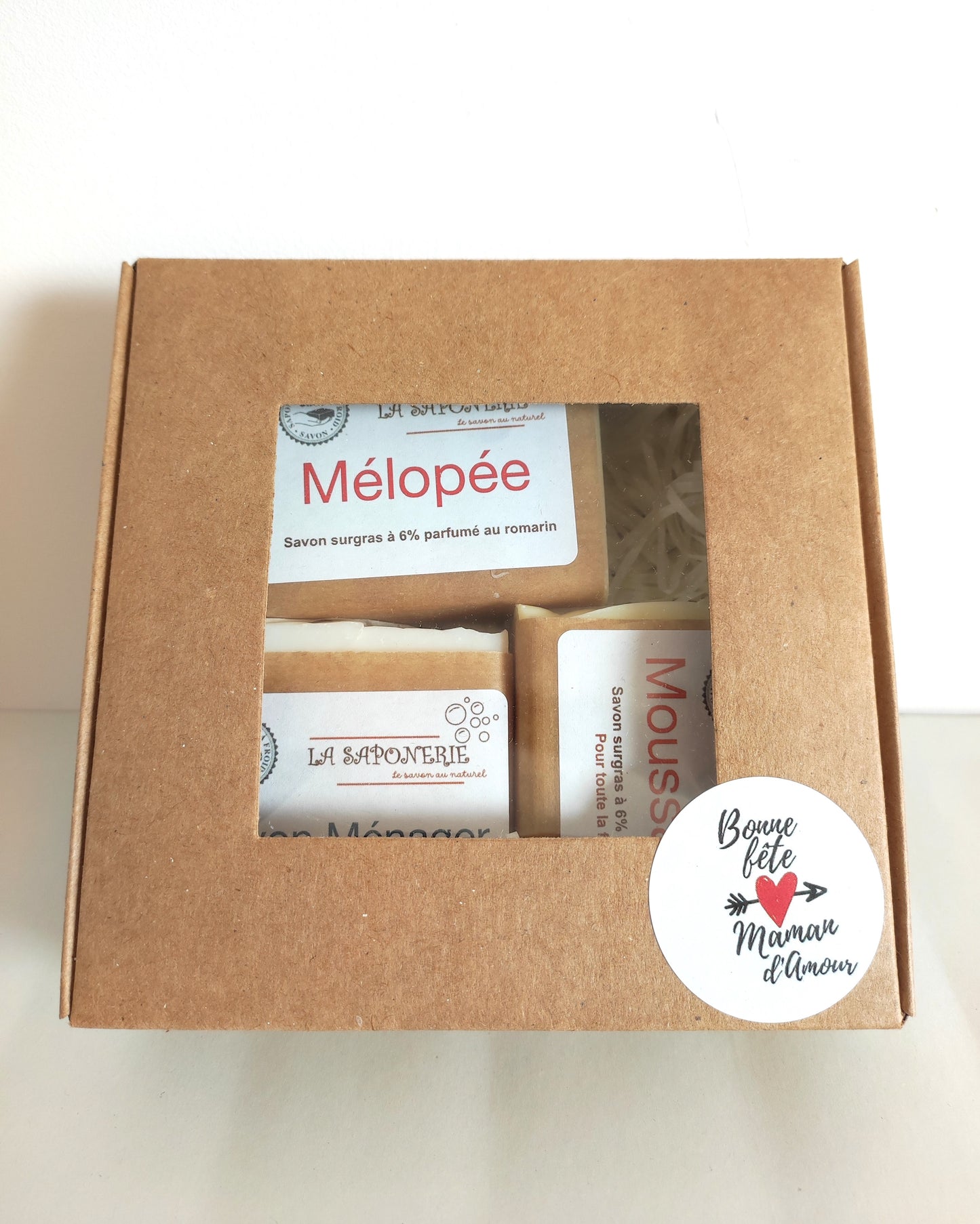 Coffret fête des mères 3 savons