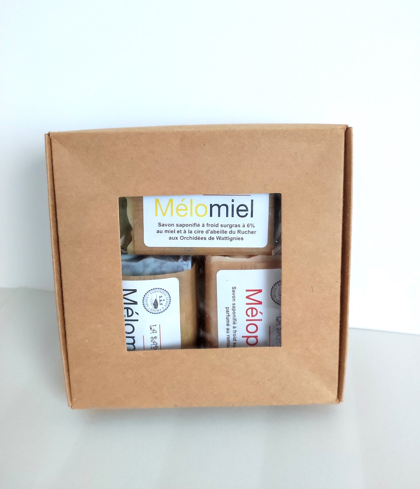 Coffret 3 savons: Mélomane - Mélomiel - Mélopée