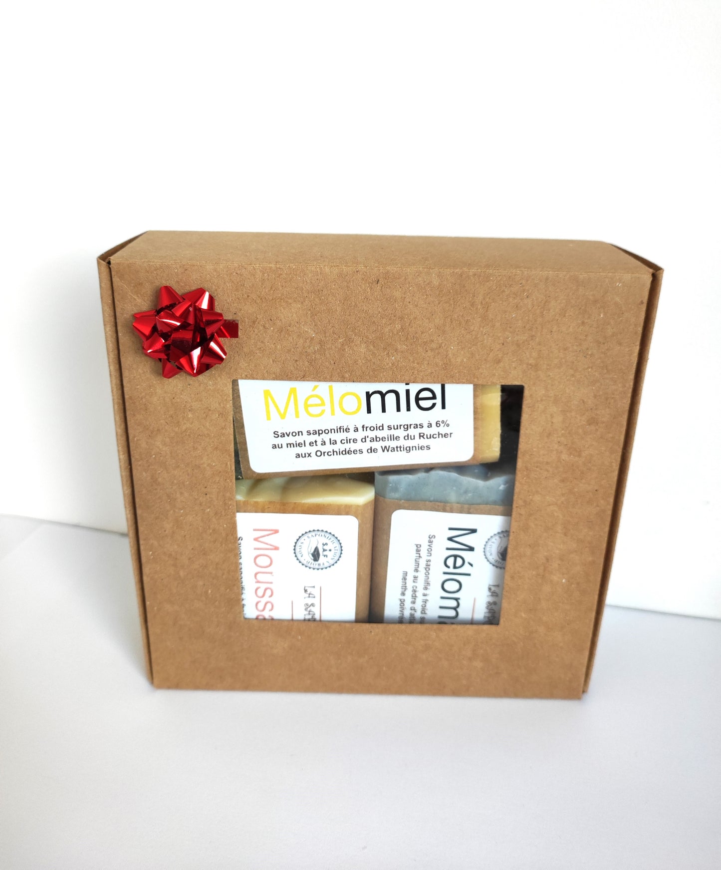 Coffret 3 savons: Mélopée - Mélomiel - Moussaillon